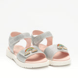 Rainbow Sandals Silver