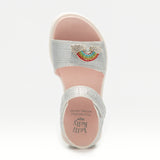 Rainbow Sandals Silver