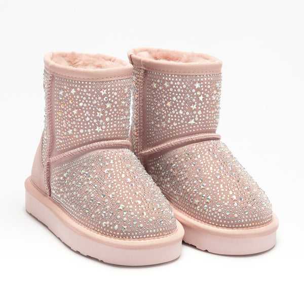 Stardust Pink Suede